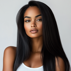 DNA- Raw Straight Hair Extensions 1B-2B