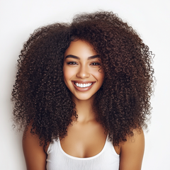 DNA- Natural Cork Screw Curly Hair Extensions (4A)